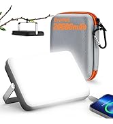 Eventek LED Camping Lantern Rechargeable, 20000mAh Portable Camping Lights up to 144 Hours & 4 Li...
