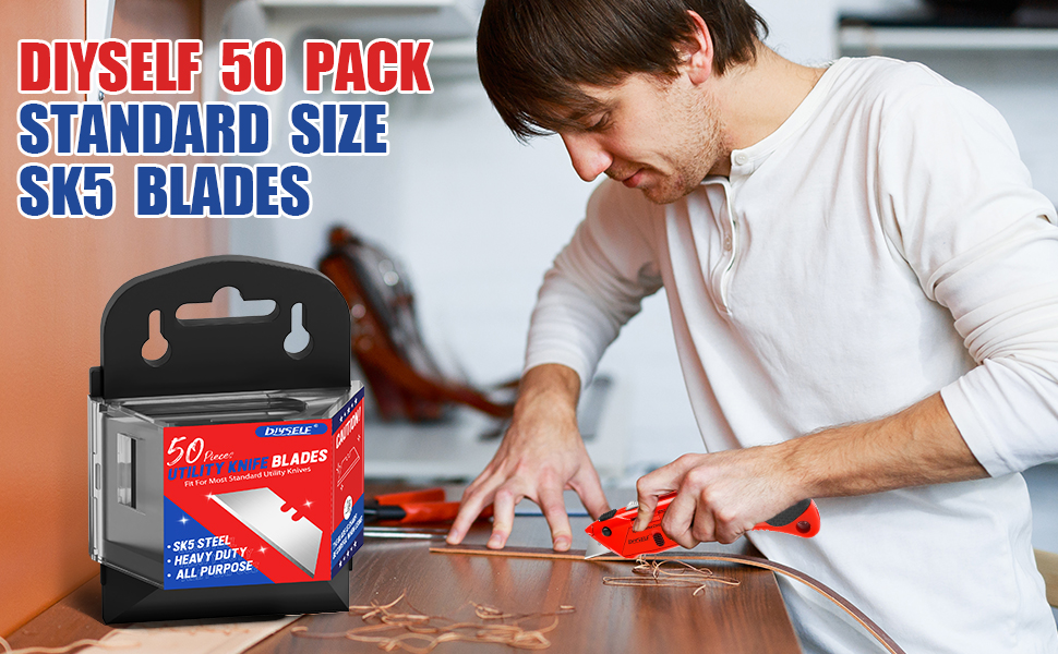 SK5 Steel Box Cutter Blades