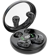 APZXTRK 2-Pack Invisible Sleep Earbuds,Bluetooth 5.4 Ultra-Mini Stylish Headphones for Sleep,Comf...