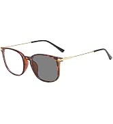 YIMI Blue Light Blocking Glasses Photochromic Sunglasses for Women Men Full Frame Anti UV Ray Fil...