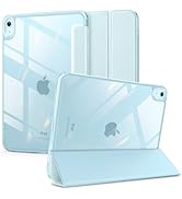 VIKESI for iPad 10th Generation Case 10.9 inch Released in 2022, Matte Slim Hard Back, Soft TPU F...