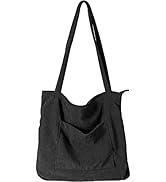 Women Corduroy Tote Bag, WantGor Large Shoulder Hobo Bags Casual Handbags Big Capacity Shopping W...