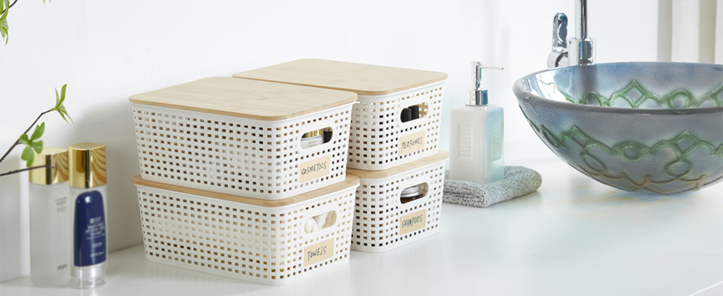 plastic storage boxes