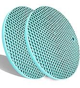 Extra Thick Silicone Trivets Heat Resistant Pot Holder and Oven Mitts,Trivets for Hot Dish,Nonsli...