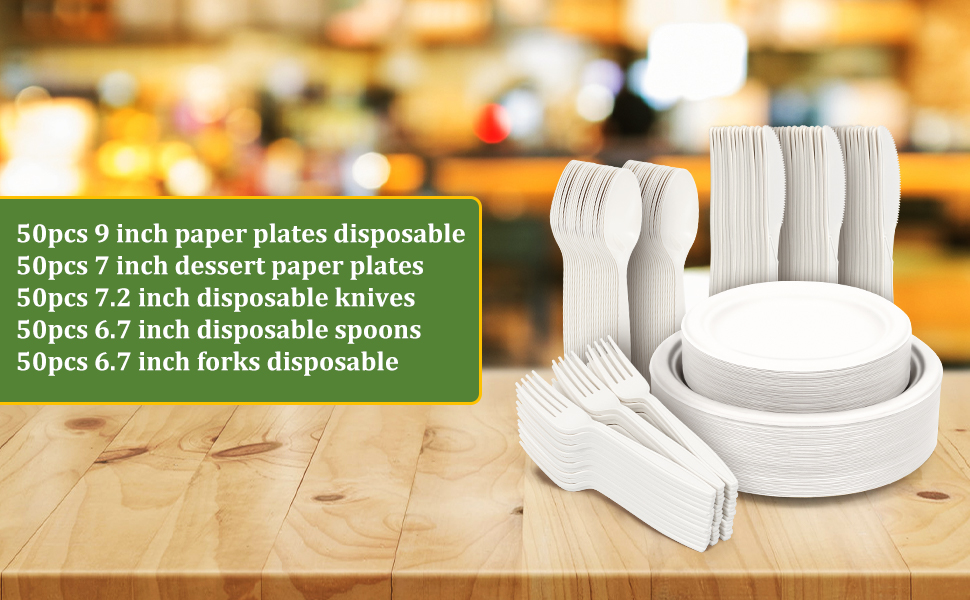 paper plates disposable