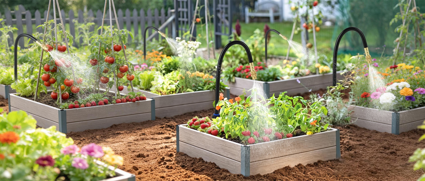 Bendable irrigation system