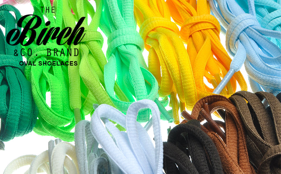 Birch shoelaces