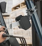 Forklift Pillar Mount with Barcode Scanner Holster