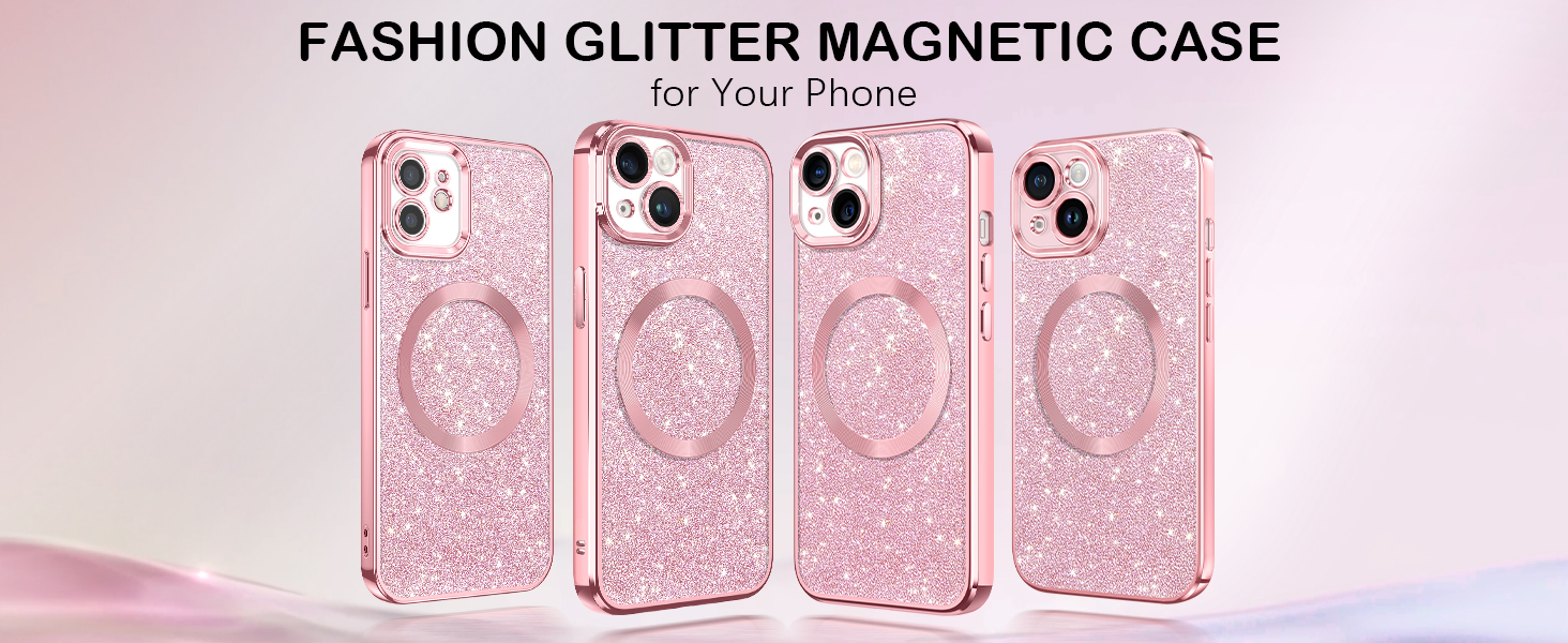 iPhone 13 glitter case