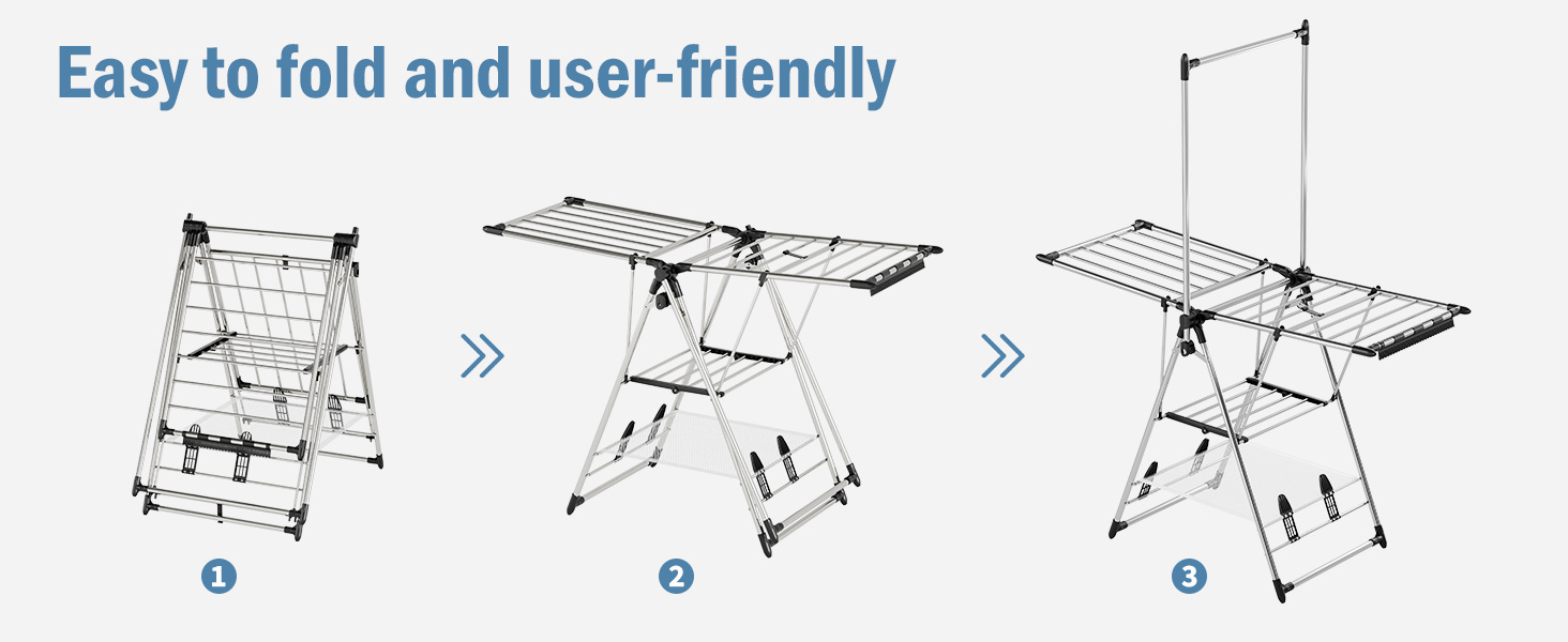Clothes drying rack