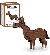 QISHOUTING Horse Mini Building Toy for Kids, Farm Animals Mini Building Blocks & Learning Toy for...