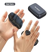 NiuMid 2nd Gen Enlarged Anti-Slip Workout Grips - Ergonomic Silicone Hand Protector Gloves for We...
