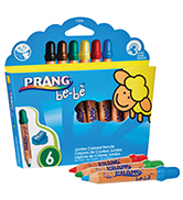 6 Ct. Prang Bebe Jumbo Crayons