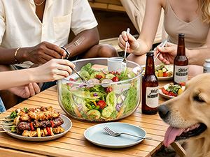 salad spinner lettuce spinner outdoor picnic camping