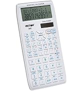Victor 940 10-Digit Advanced Scientific Calculator with 2 Line Display, Battery and Solar Hybrid ...