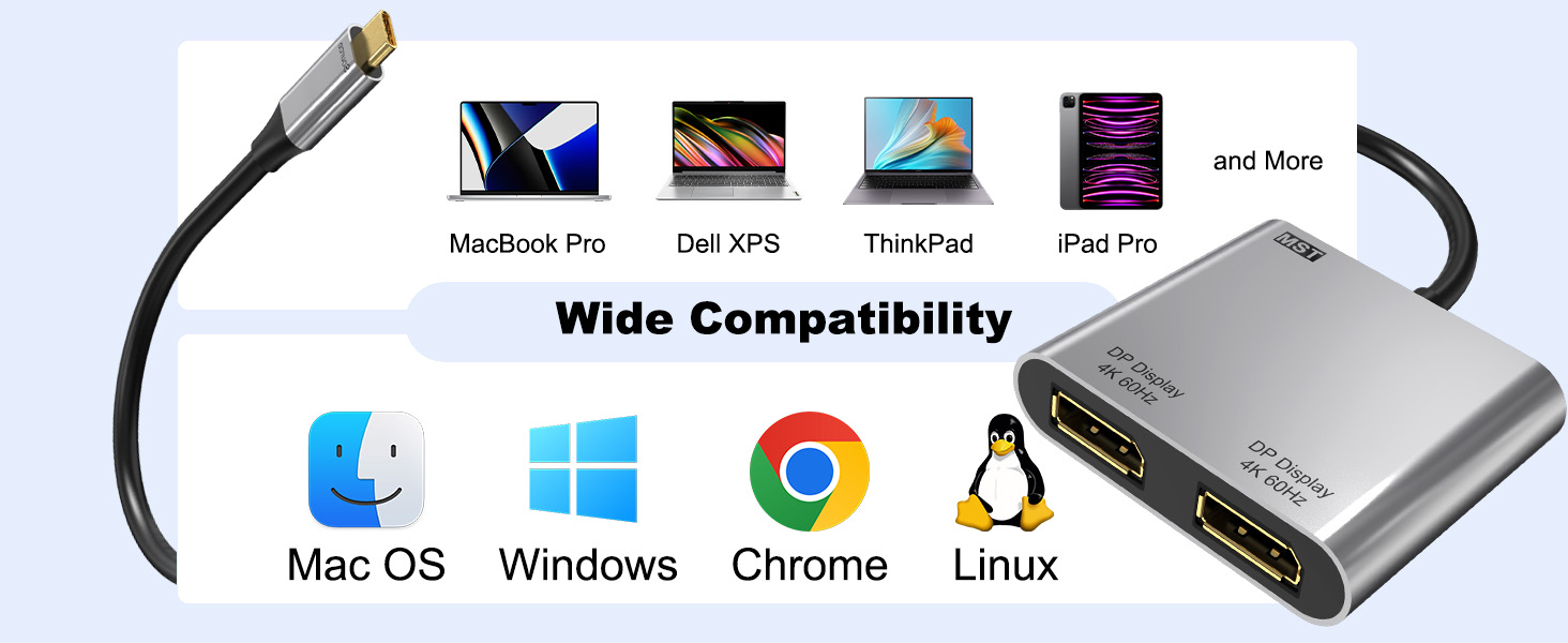 dual monitor adapter