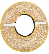 JECOMPRIS Hard Hat Sun Shade Full Brim, Woven Sun Hat Visor Hard Hat Accessories, Hard Hat Sunsha...