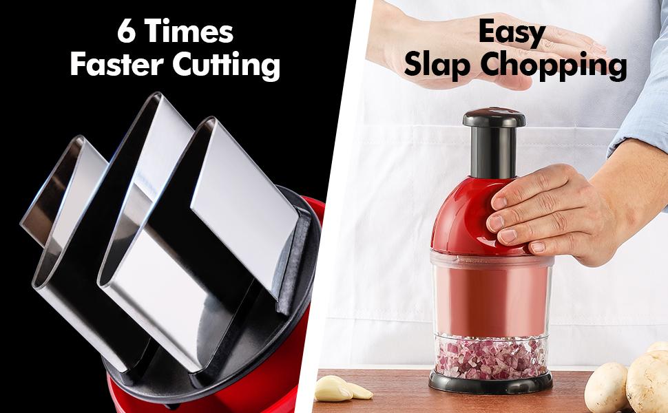 Easy to Clean Slap Chopper Dicer
