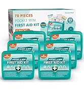 General Medi 420 Piece First Aid Kit, 6 Individual Boxes of 70 Items Each - Contains Premium Medi...