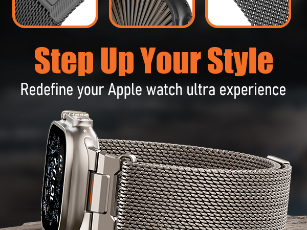 milanese loop apple watch band apple watch ultra 2 bands for men apple watch bands men