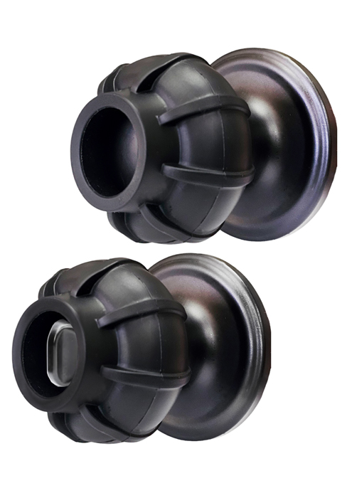 black doorstop grips