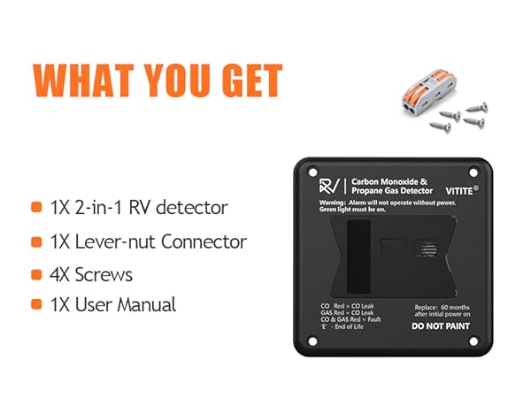 rv co and propane gas detector