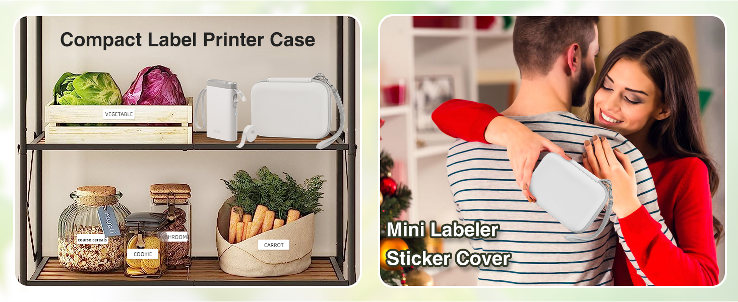 mini label sticker case