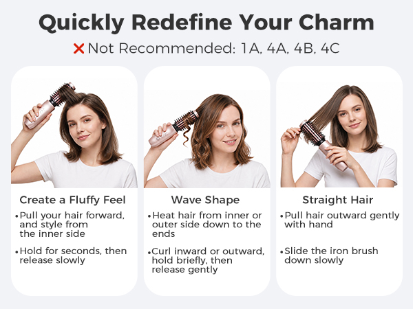cordless curling brush