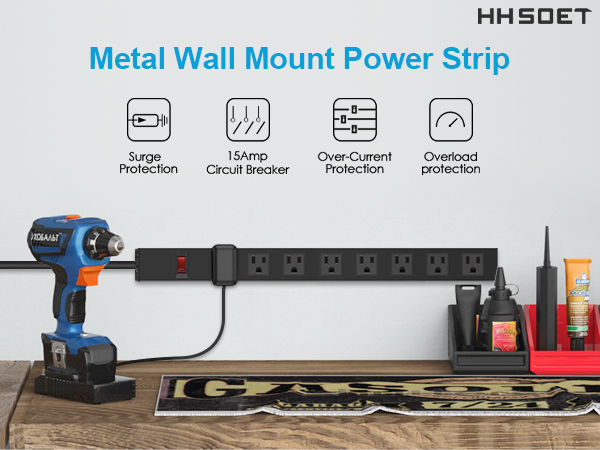 heavy duty power strip