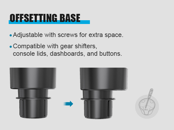 Upgraded Car Cup Holder Expander