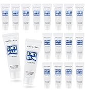 HAIFOTRVA Travel Size Body Wash Bulk Pack of 10,Individually Wrapped Small Size Hotel Body Wash S...