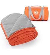 STOVER Large Waterproof Outdoor Stadium Blanket– Extra Thick Soft Fleece Camping Blanket for Trav...