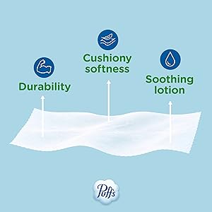 Durability. Cushiony softness. Soothing lotion