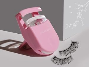 Curls Natural and False Lashes