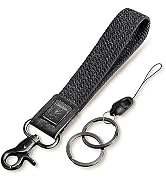 Fishent Braided Wristlet Keychain, Cute Wrist Lanyards for Keys, Upgraded Stretchy Key Chain Hold...