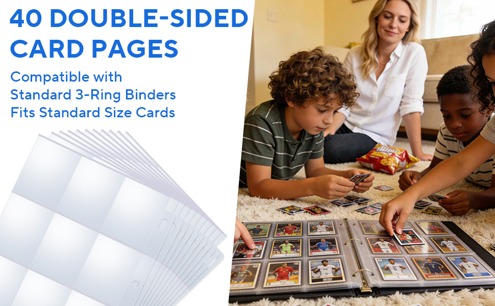 baseball card sleeves