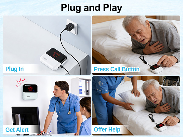 wireless caregiver pager