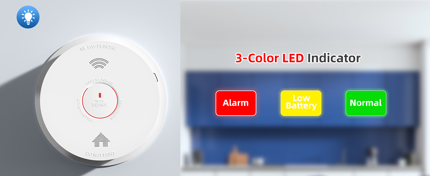 battery smoke detector