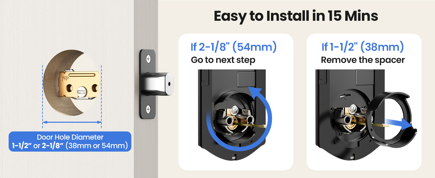 keyless entry door lock