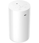 Airversa AN8 Waterless Diffuser for Essential Oil for Home, Room, White | Up to 600 sq ft, Batter...