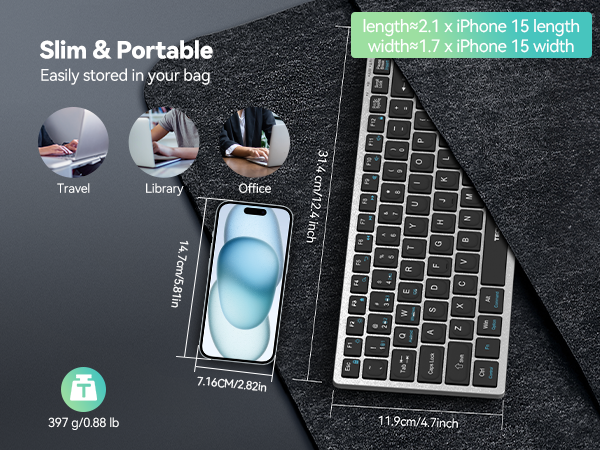 small biuetooth keyboard