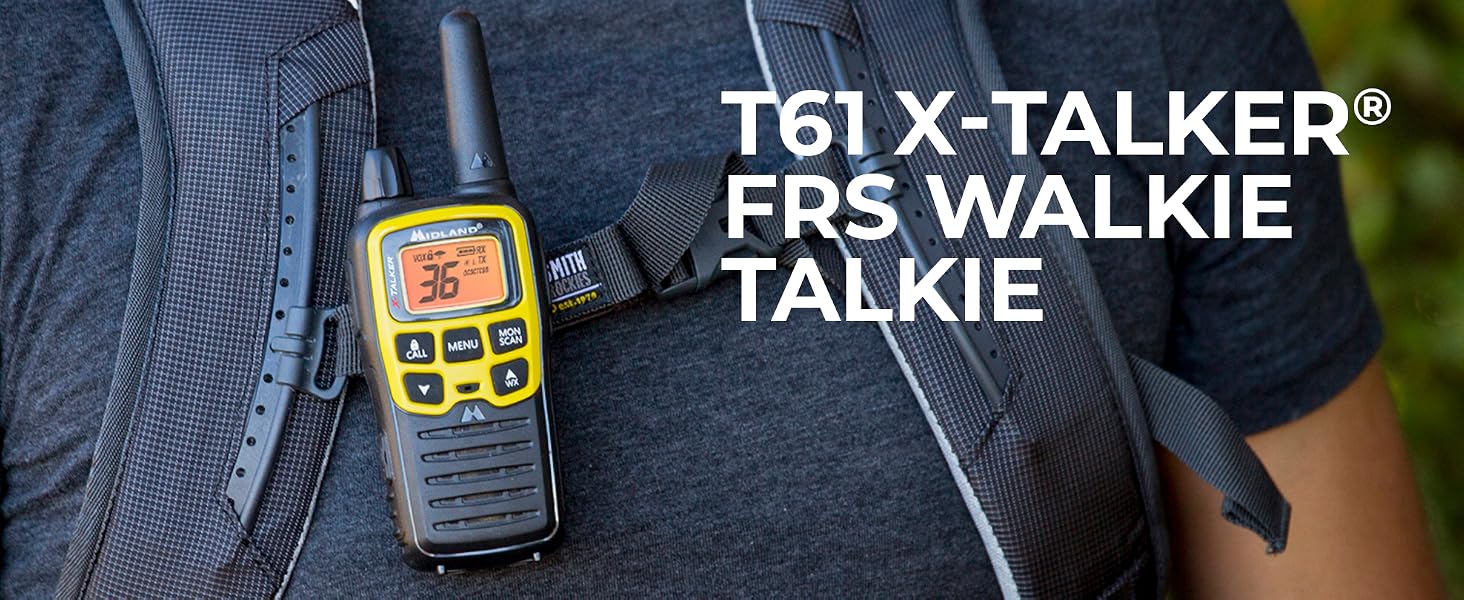 T61VP3 X-Talker FRS Walkie Talkie