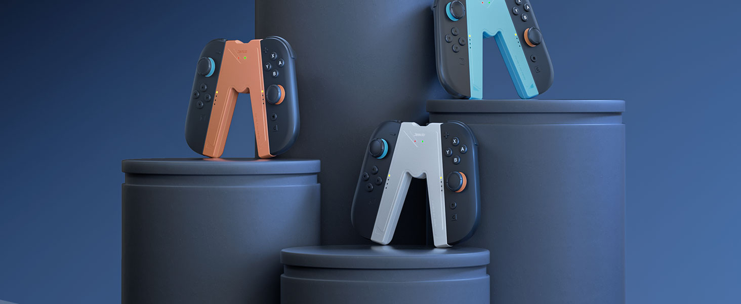 JEMDO Magnetic JoyCon Charger Grip