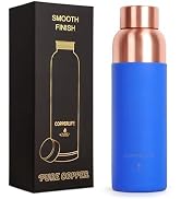 New Launch Pure Copper Water Bottle 34 Fluid Ounces | 100% Pure Copper For Ayurveda Health Benifi...