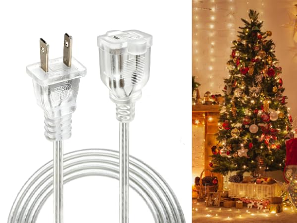 Clear Extension Cord