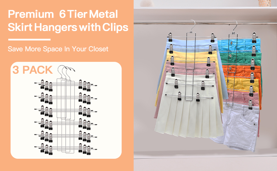 pants hangers with clips