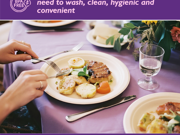 Compostable Paper Plates