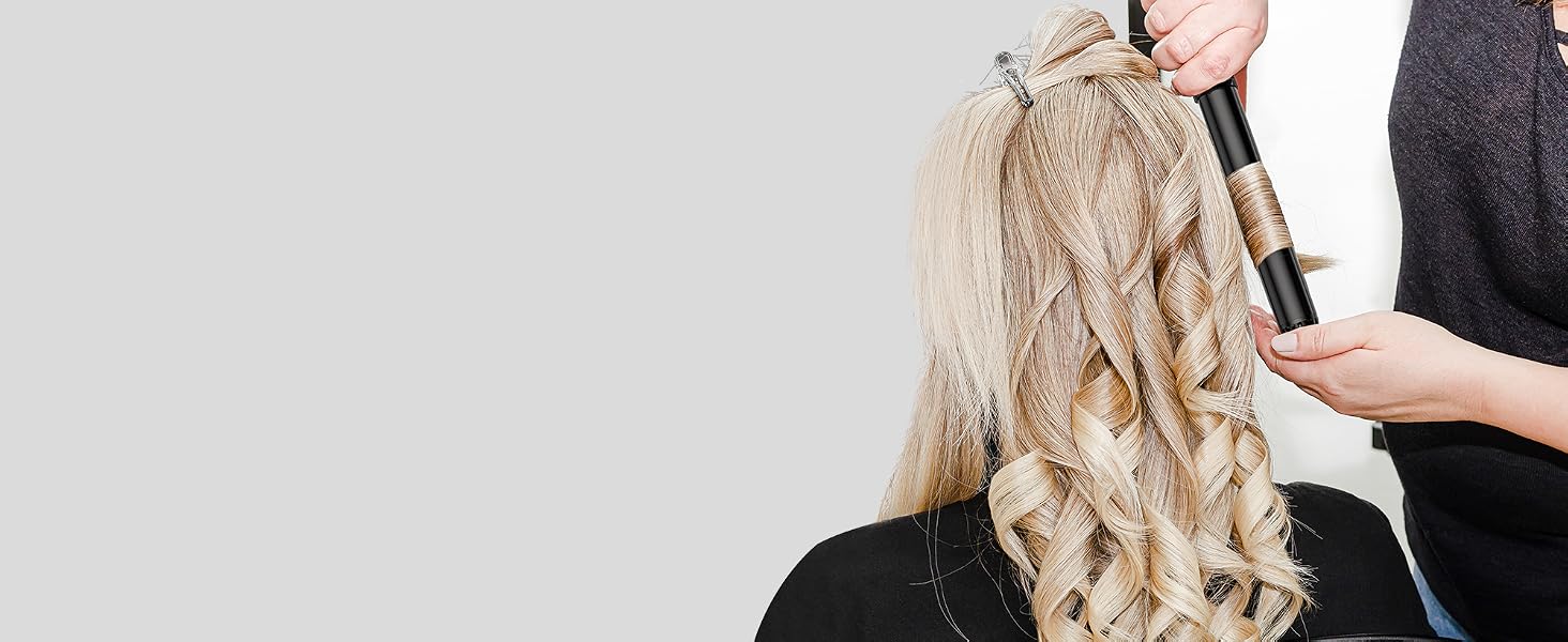 curling hair