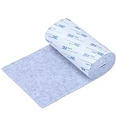 VOCOMO Felt Furniture Pads, Non Slip Self Adhesive Cuttable Felt Strips Gray Heavy Duty Felt Stri...
