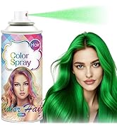 Green Hair Spray St Patricks Day, Green Hair Dye Temporary for Women Kids Men, Green Hair Wax Dye...